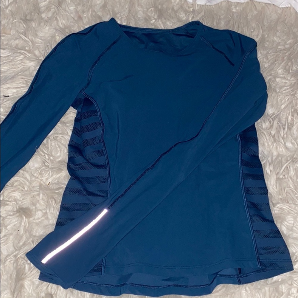 Brand new dark blue lululemon long sleeve
